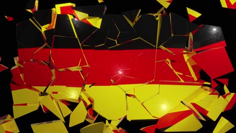 Germany-German-collapse-flag-euro-europe-european-4k